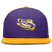 LSU Nike Dri-Fit True Wool Fitted Cap